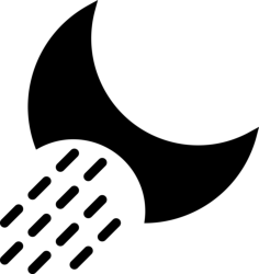 Night Rain Sketch Style Svg Vector, Free Vectors File